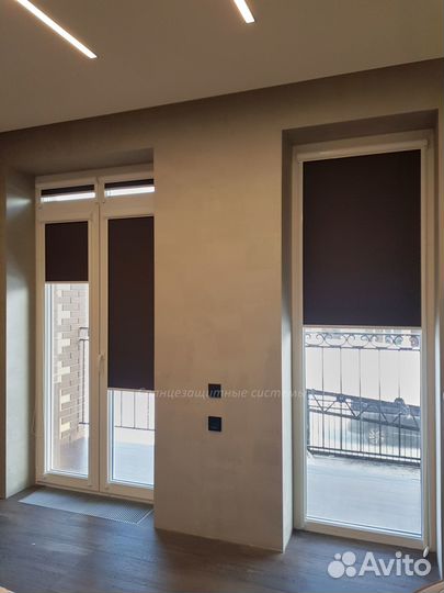 Рулонные шторы и жалюзи. Блэкаут и полупрозрачные