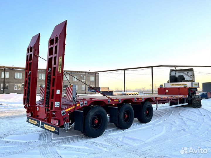 Полуприцеп трал (тяжеловоз) Juterborg JTB-40, 2024