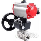 Кран шаровой DN.ru BV3232P(4pc) -SP-3WL-T-ISO-H Ду80 Ру40, стандартнопроходной, четырехсоставной, не