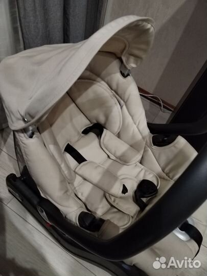 Автолюлька для новорождённого с базой