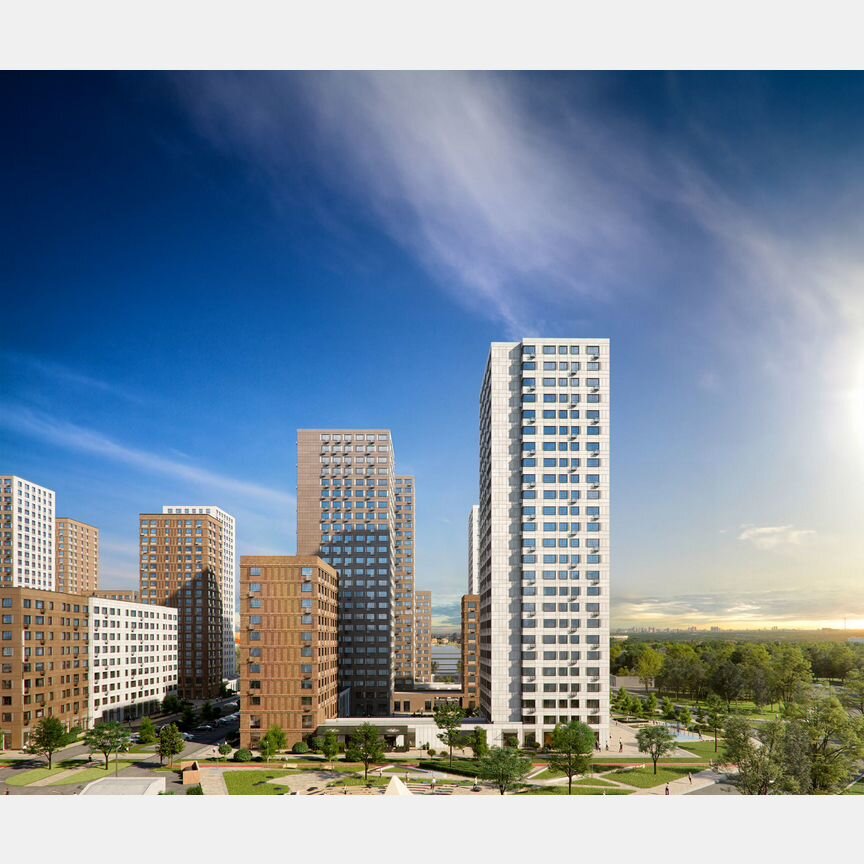 3-к. квартира, 75,3 м², 7/25 эт.