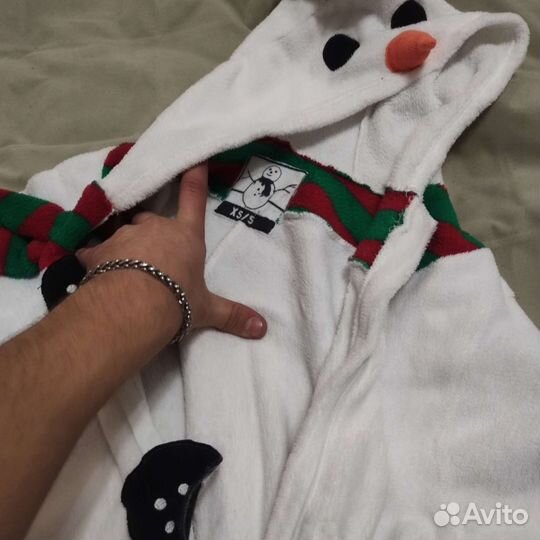 Костюм снеговика взрослый