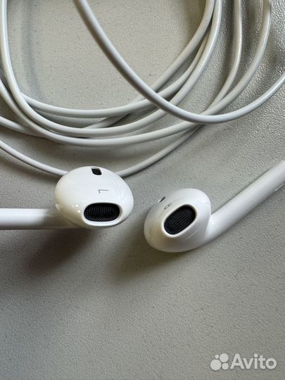 Наушники apple earpods lightning (оригинал)