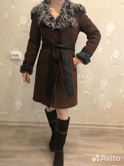 Дубленка снежная королева