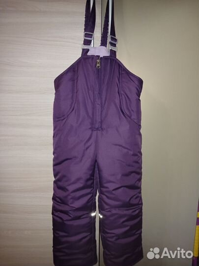 Зимний костюм для девочки 104 110