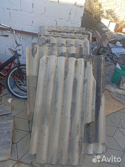 Шифер волновой бу