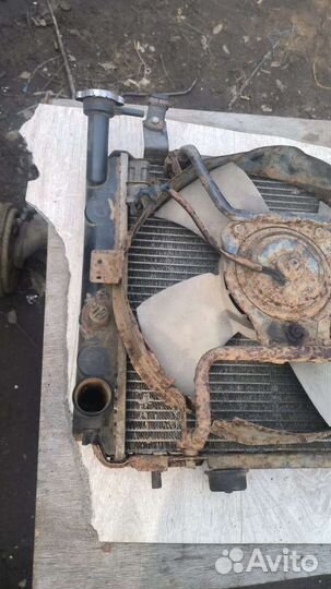 Радиатор основной Nissan sunny N14 CD17