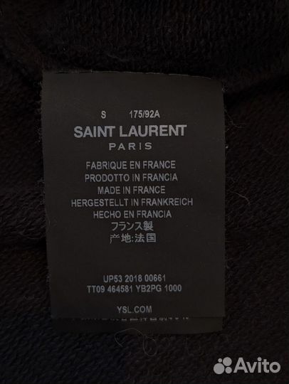 Худи saint laurent оригинал