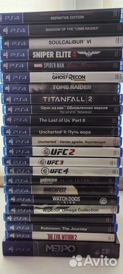Игры на ps 4/5 Б/У от