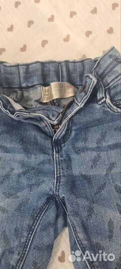 Джинсовые шорты на девочку 110-116