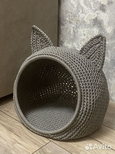 Домик для кошки ручной работы