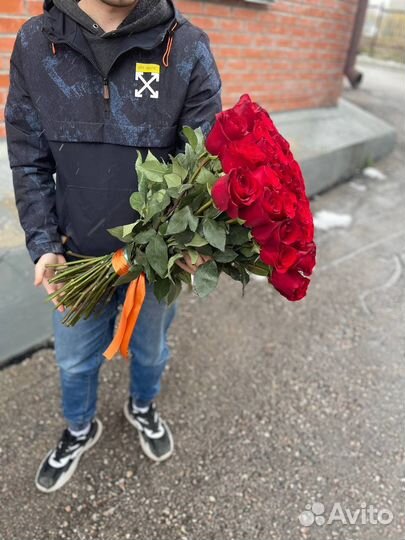 Свежая роза от теплицы. Роза Эквадор и Голландия