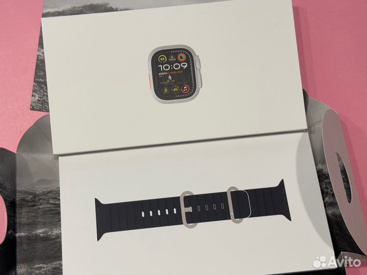 Apple Watch Ultra 2 Natural Titan OB Black