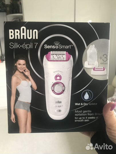 Эпилятор braun silk epil 7
