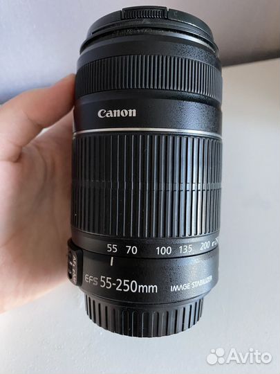 Объектив canon ef s 55 250mm