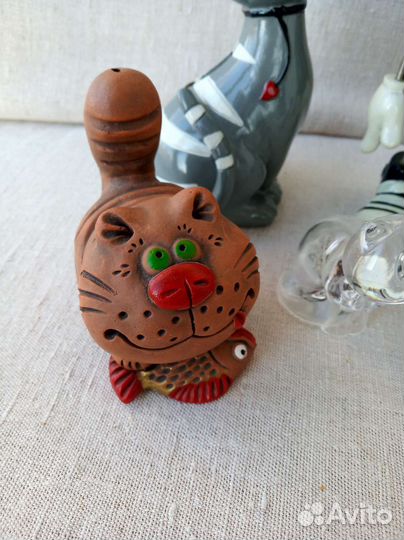 Фигурки кошек и котов копилки