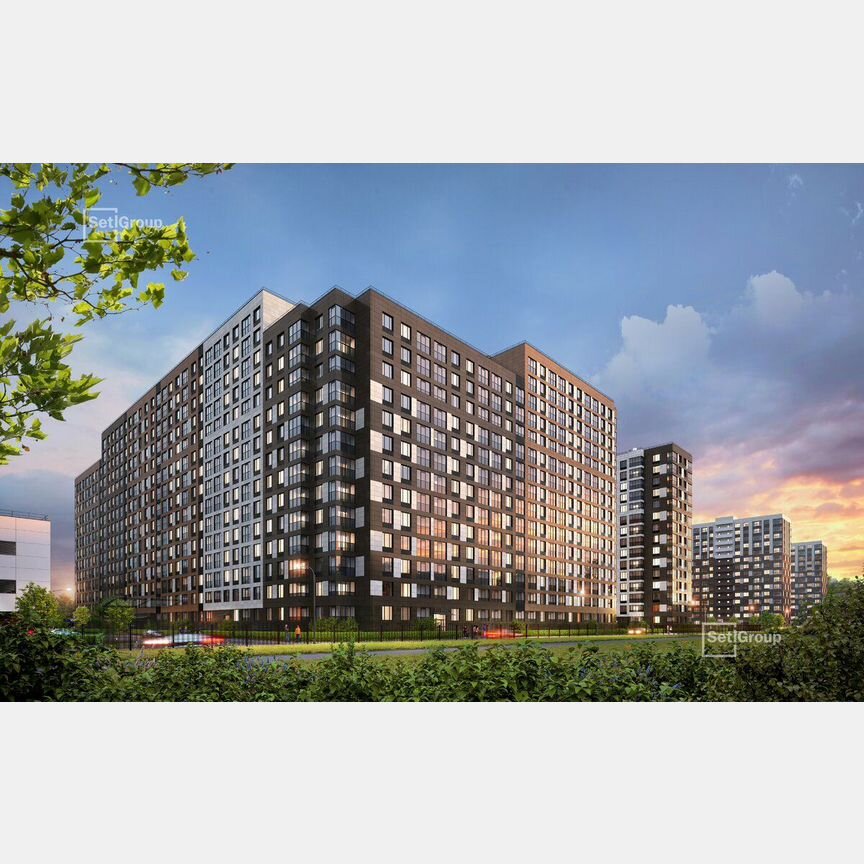 1-к. квартира, 32,3 м², 21/21 эт.