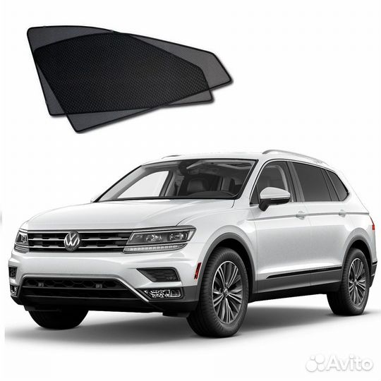 Автошторки VW Tiguan на магнитах, в наличии