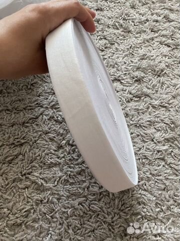 Резинка швейная белая