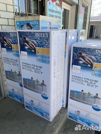 26706 Каркасный бассейн intex 305х99 см