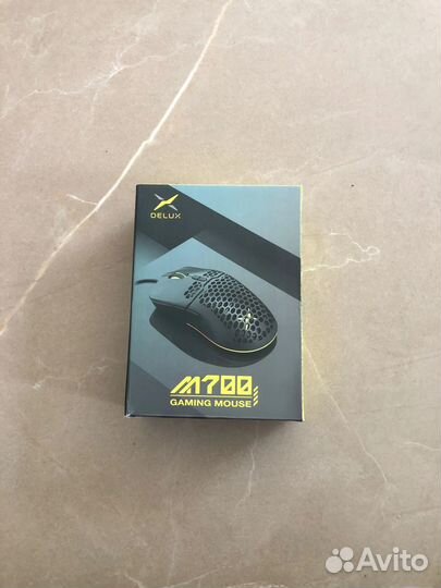 Delux M700A легкая игровая мышь RGB 67g 7200DPI 10