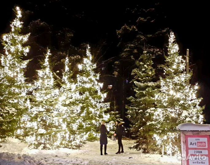 Новогоднее украшение дома