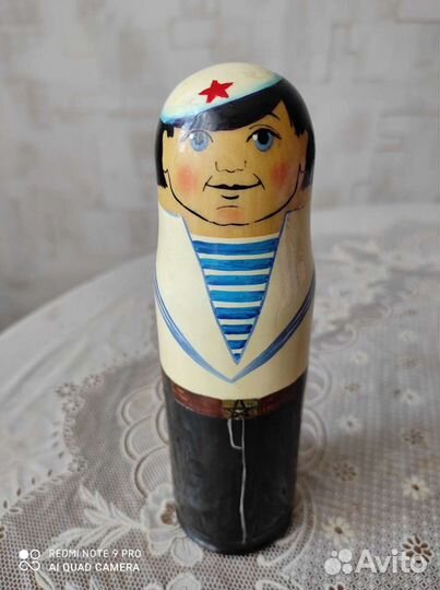 Матрешка СССР Матрос подарок на день вмф