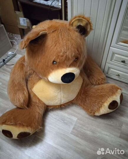 Медведь мягкая игрушка. Большой