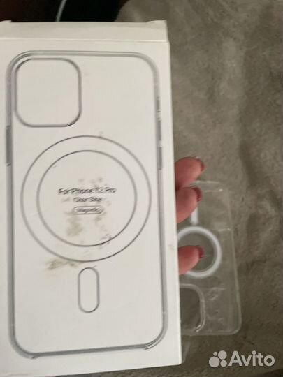 Чехол с Magsafe кольцом на Apple iPhone 12 Pro