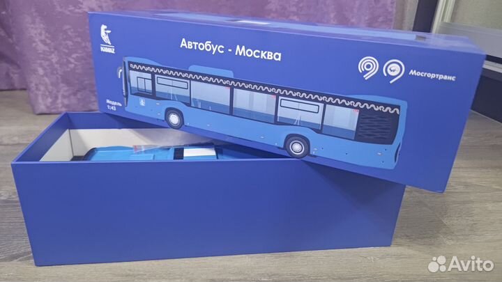 Модель автобуса камаз мосгортранс 1: 43