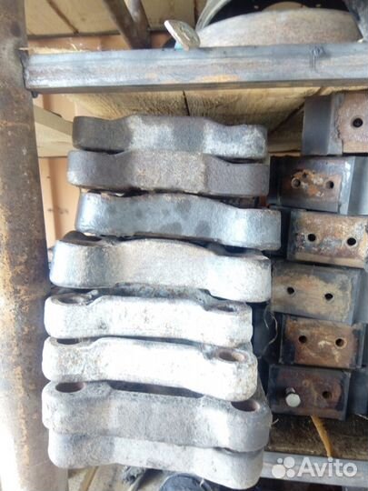 Накладка стремянок задней рессоры урал