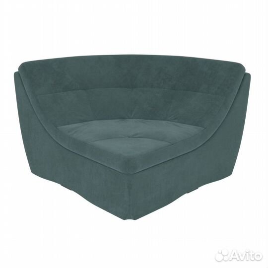 Угловой модуль Холидей Экокожа белая