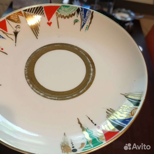 Фарфор блюдца масленка лфз икорница внр