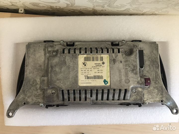 Монитор штатный BMW X5 E70 рест