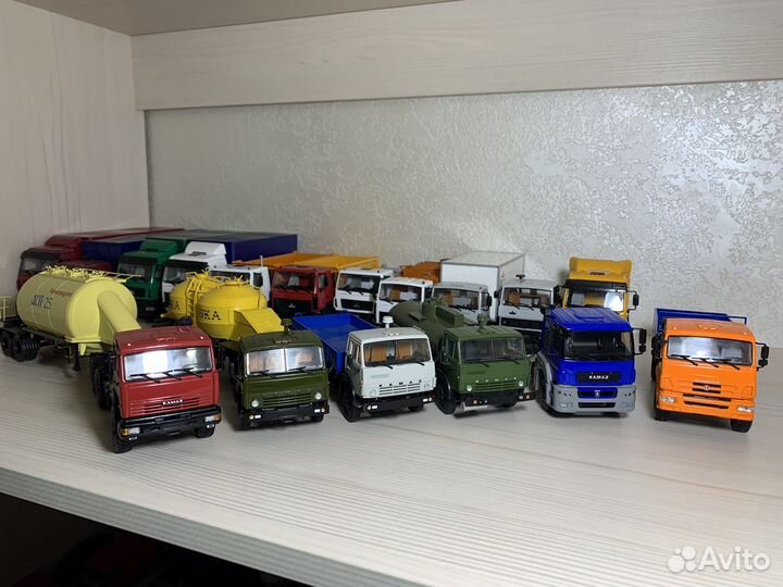 Коллекция грузовиков пао камаз