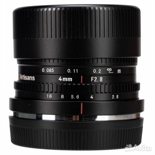 Объектив 7artisans 4mm F/2.8 Fuji (FX Mount)