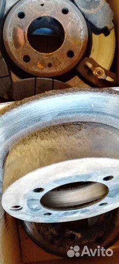 Тормозные диски и колодки лансер9