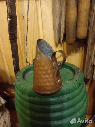 Старинная медная кружка Кенигсберг (Пруссия ) 19 в