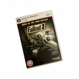 Fallout 3 GotY зарубежная лицензия DVD-box бокс