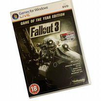 Fallout 3 GotY зарубежная лицензия DVD-box бокс