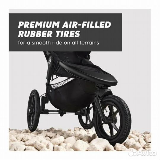 Коляска baby jogger summit X3 midnight black