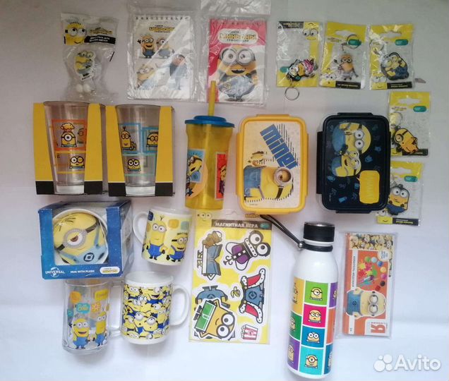 Посуда Бутылка чашка стакан пиала с Миньонами