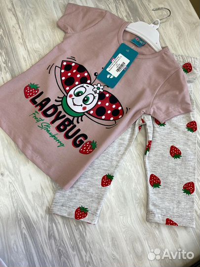 Комплект детский шорты и футболка