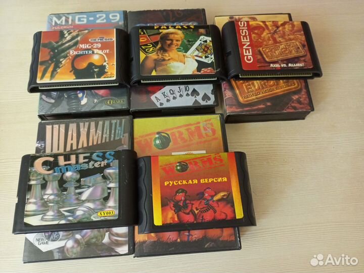 Картриджи Sega
