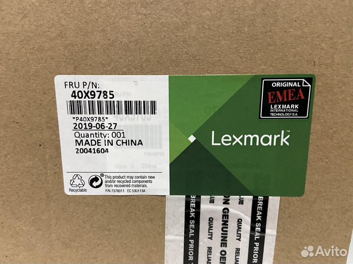 Плата контроллера лотка принтера Lexmark MS91x