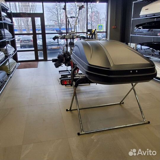 Бокс на крышу для kia rio x-line