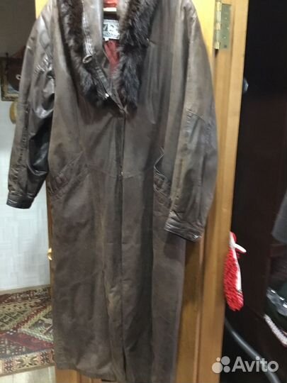 Плащ кожа крек