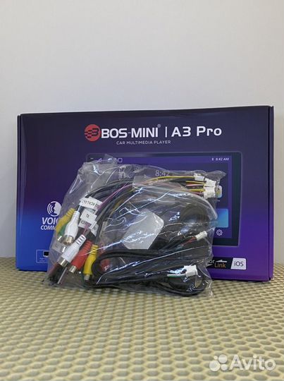 Автомагнитола 9 дюймов 2din Android Bos mini