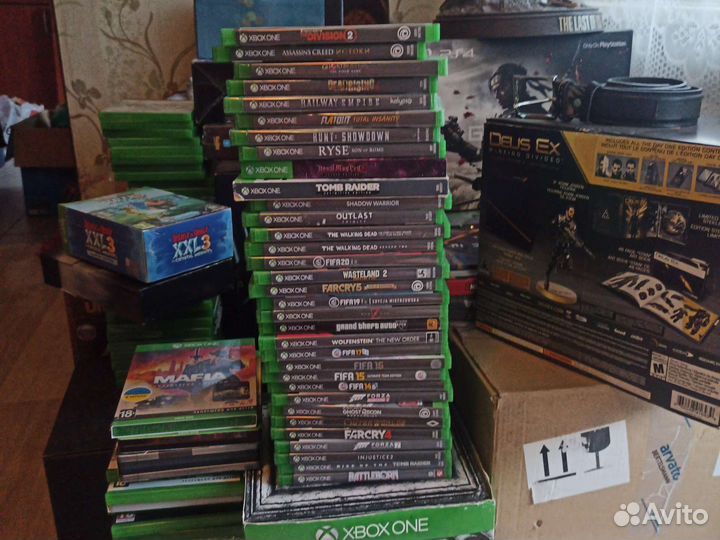 Игры на xbox one диски