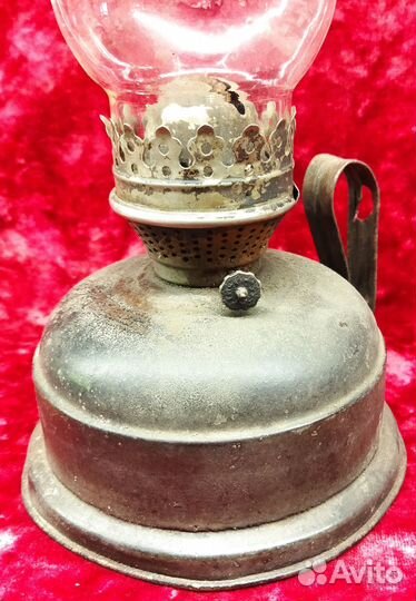 Стариная Керосиновая лампа. Клеймо Звезда СССР